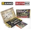 AMMO of Mig Jimenez 7729 SOLUTION BOX 23 – WWII German Late War Vehicles. Colors and Weathering System